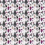 Creepy Christmas Pattern Acrylic Sheets - CMB Pattern Acrylic