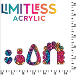 Crumpled Iridescent Bold Pattern Acrylic Sheets - CMB Pattern Acrylic