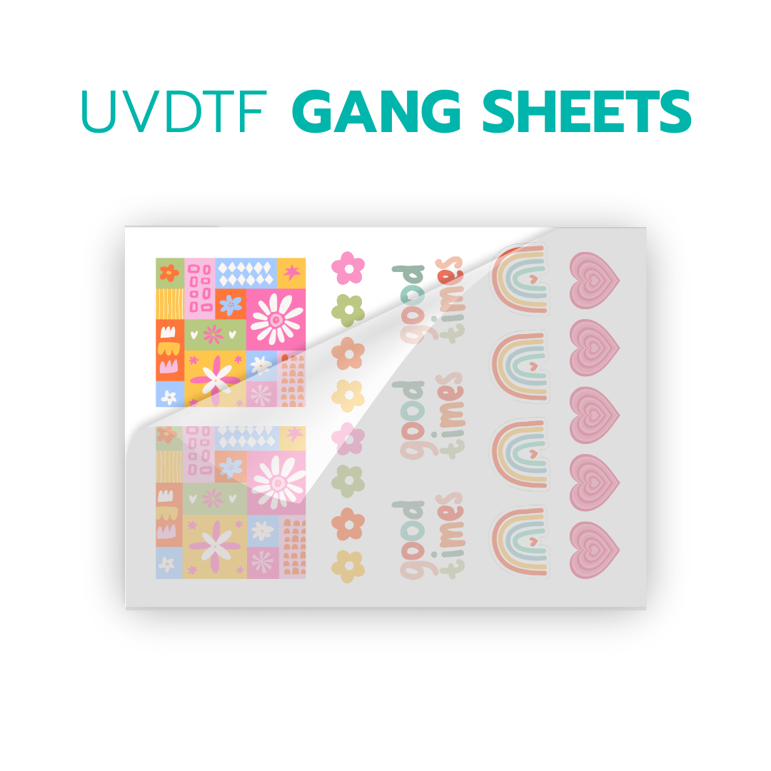 CUSTOM UV DTF GANG SHEETS - 