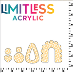 Daisies on Pastel Yellow Pattern Acrylic Sheets - CMB Pattern Acrylic