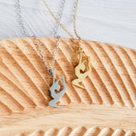 Dancer Necklace (Silver or Gold), 1 Total, Metal Blank 151 - 