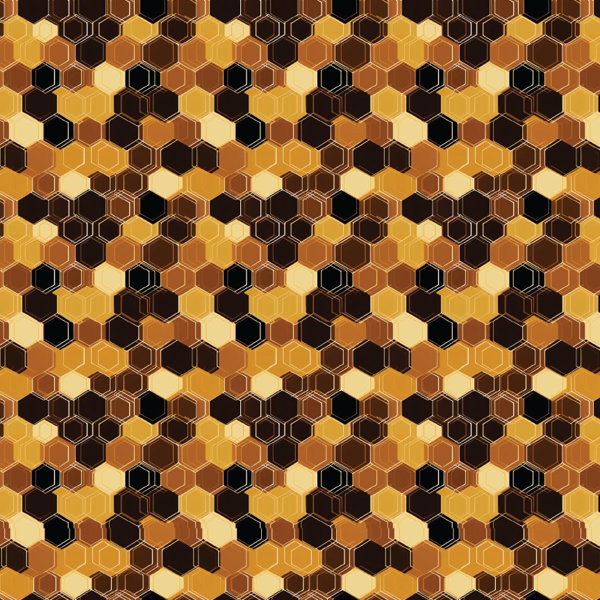 P0301 | Dark Honeycomb Pattern Acrylic Sheets – Custom Made Better