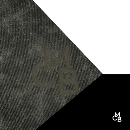 Denim Leatherette | BLACK DENIM ENGRAVES BLACK - LASERABLE LEATHERETTE