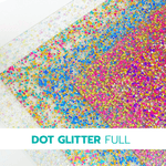Dot Glitter Cast Acrylic Sheets | 1/8" | 48" X 96" - Acrylic Sheets