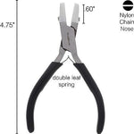 Double Chain Nose Pliers With Nylon Jaw, 1 Pair, Tool 6 - 