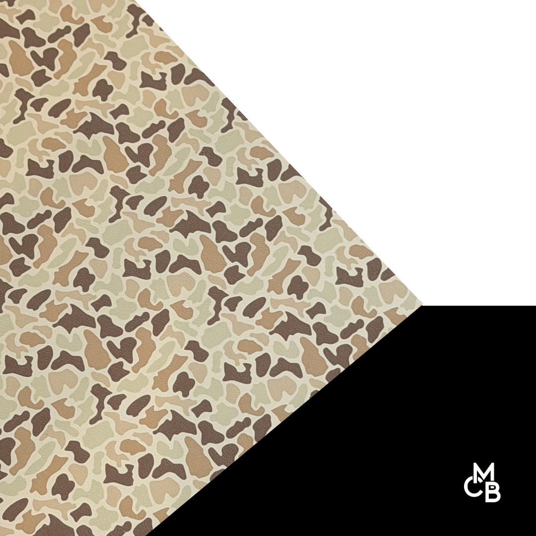 Duck Camo Leatherette Sheets | Premium Quality laser safe leatherette