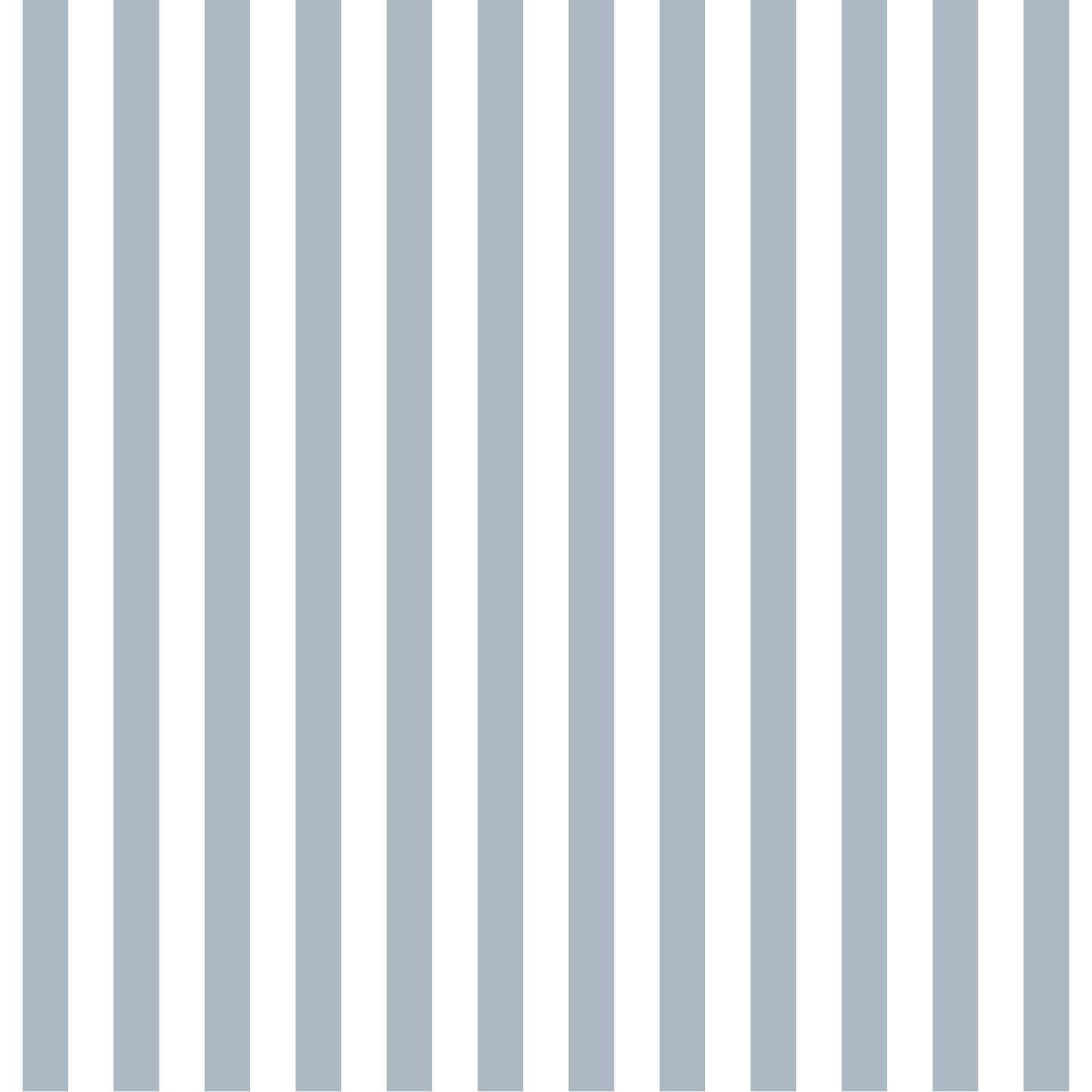 Dusty Blue Stripes .5" Pattern Acrylic Sheet - CMB Pattern Acrylic