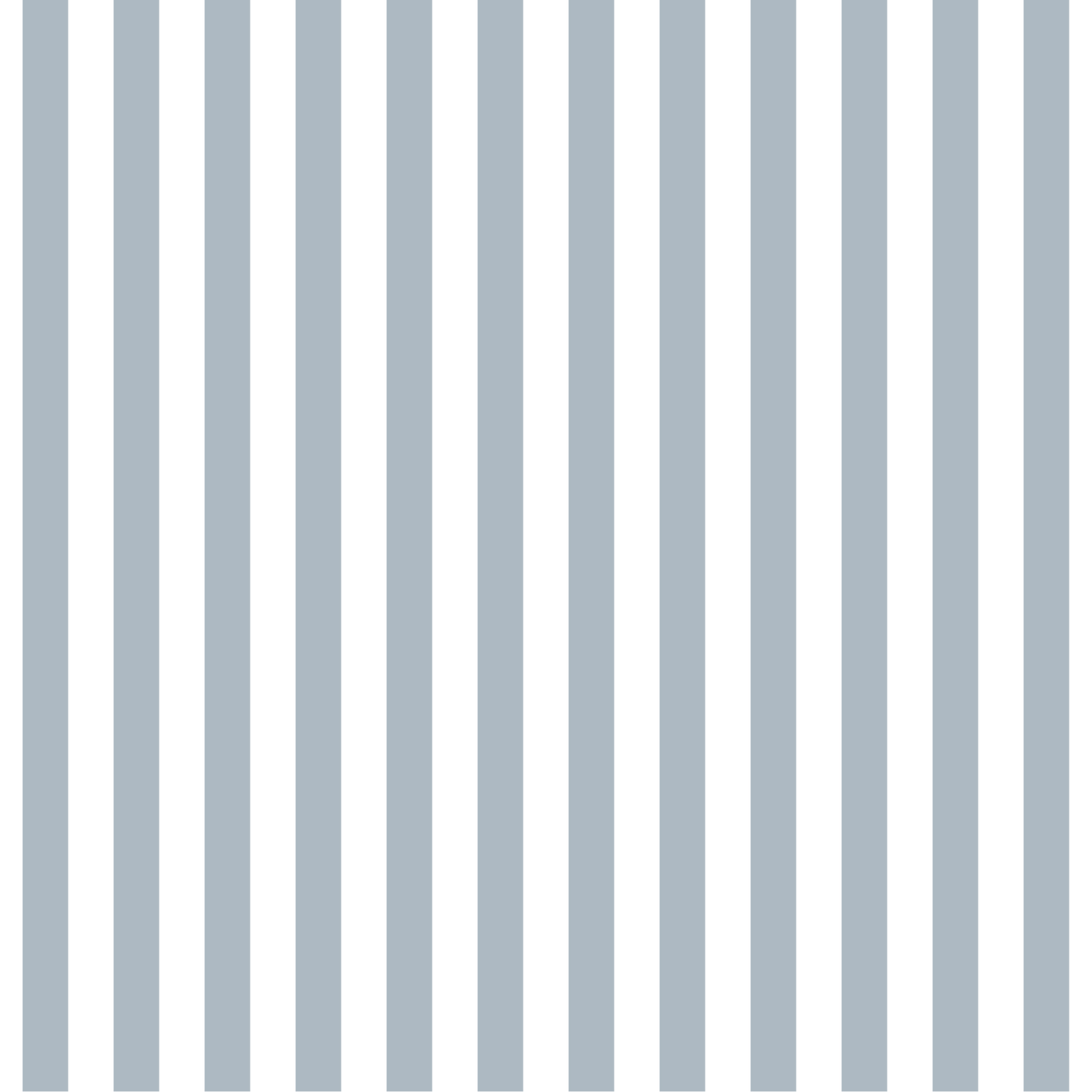 Dusty Blue Stripes .5" Pattern Acrylic Sheet - CMB Pattern Acrylic