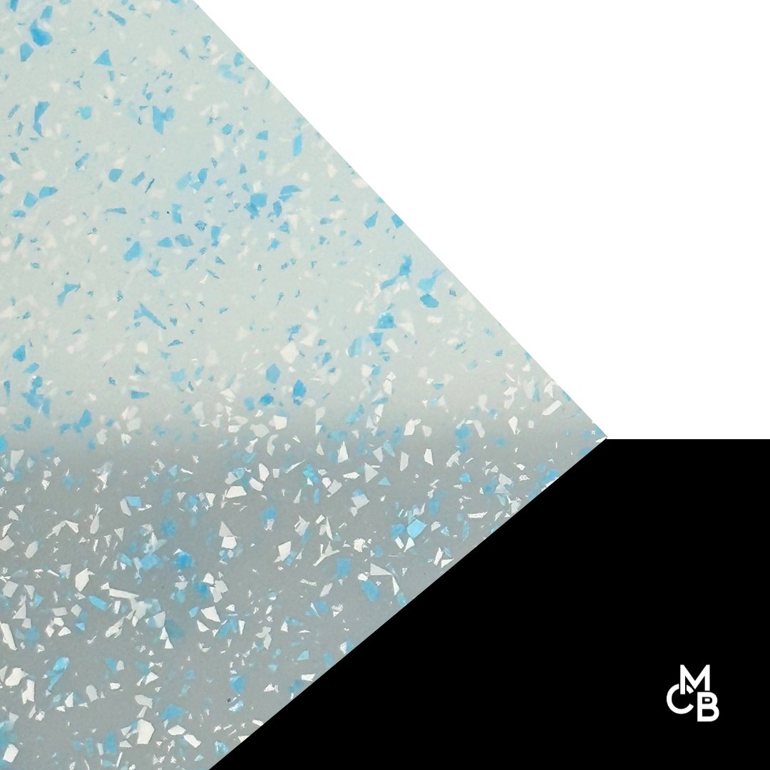 Electric Ice MicroFlake Glitter Cast Acrylic | Glitter Acrylic Sheet | CMB Acrylic