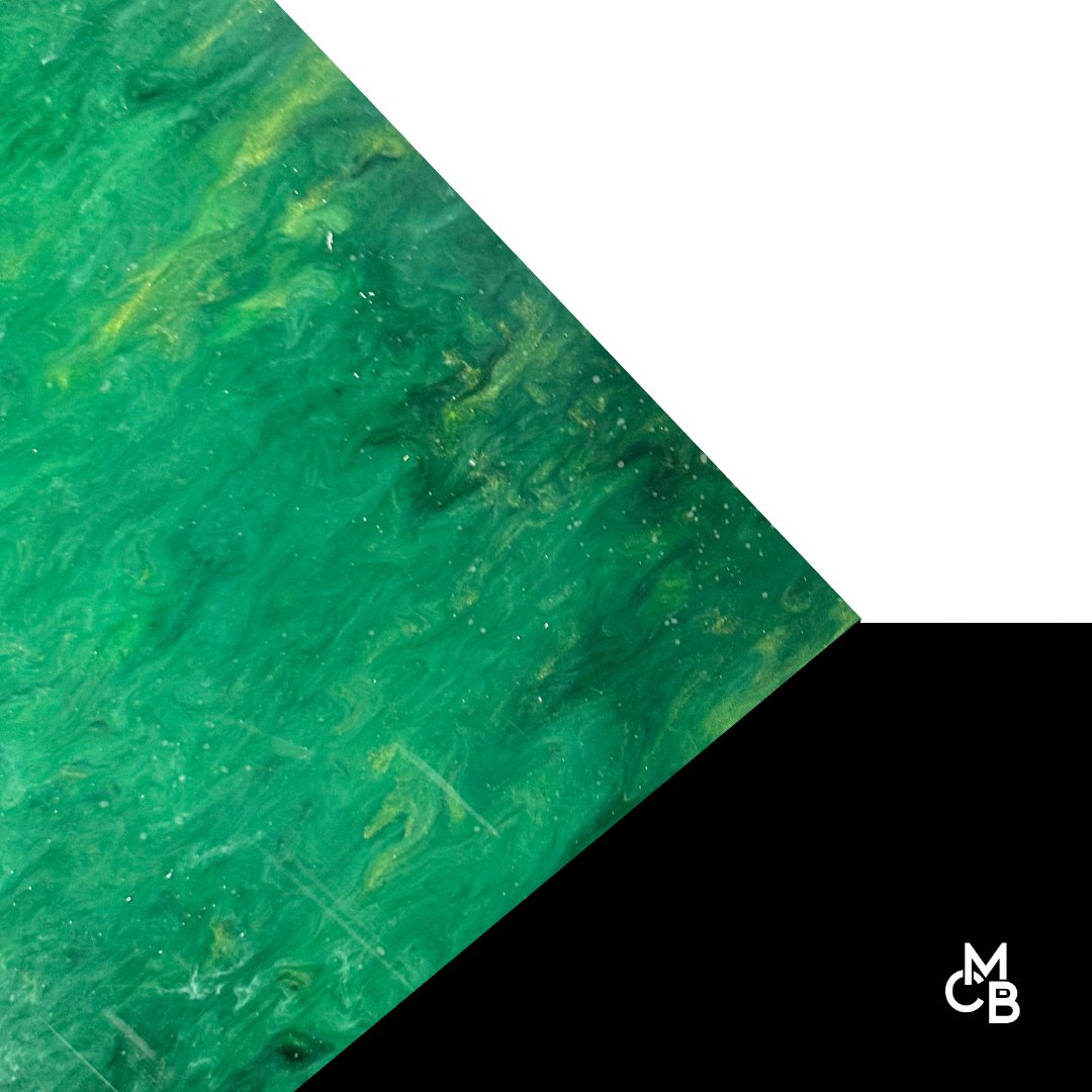 Enchanted Forest Marbled Glitter Cast Acrylic | Marbled Acrylic Sheet | CMB Acrylic