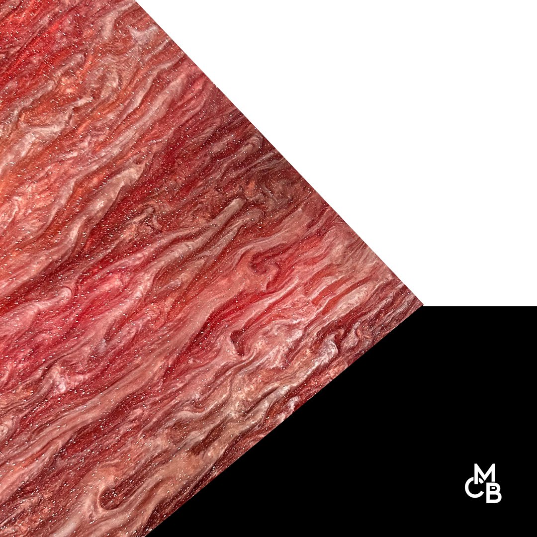 Enchantress Marbled Glitter Cast Acrylic | Marbled Acrylic Sheet | CMB Acrylic