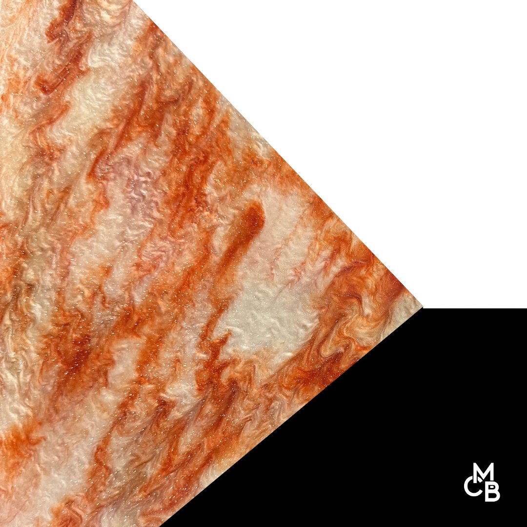Fire & Ice Marbled Glitter Cast Acrylic | Marbled Acrylic Sheet | CMB Acrylic