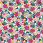 Floral Bloom Raspberry Pattern Acrylic Sheet - CMB Pattern Acrylic