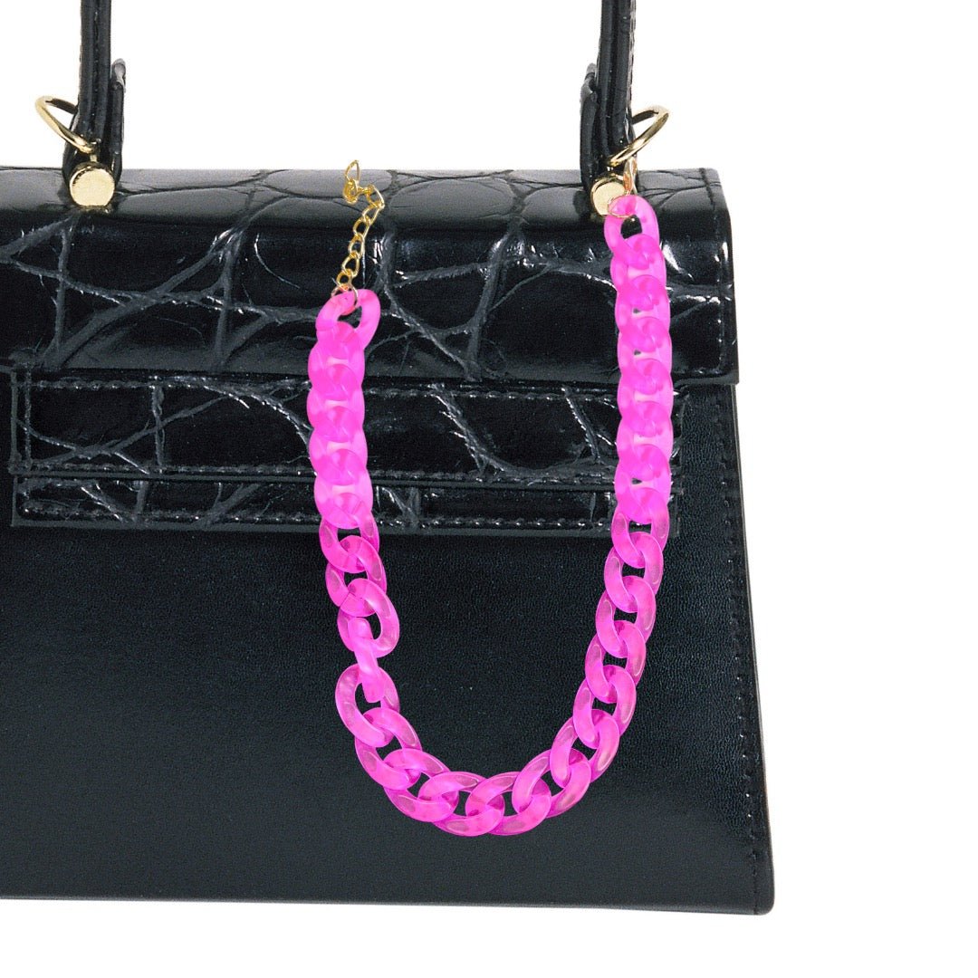 Frosted Fluorescent Acrylic Chain 21