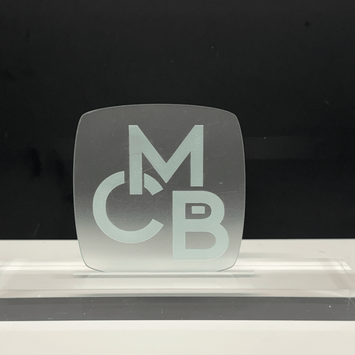 Frosted Glass Green Edge Cast Acrylic | Frosted Acrylic Sheet | CMB Acrylic