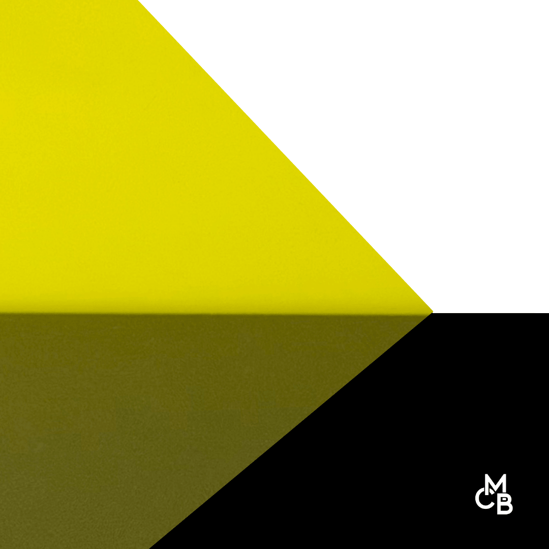 Frosted Lemon Cast Acrylic | Frosted Acrylic Sheet | CMB Acrylic