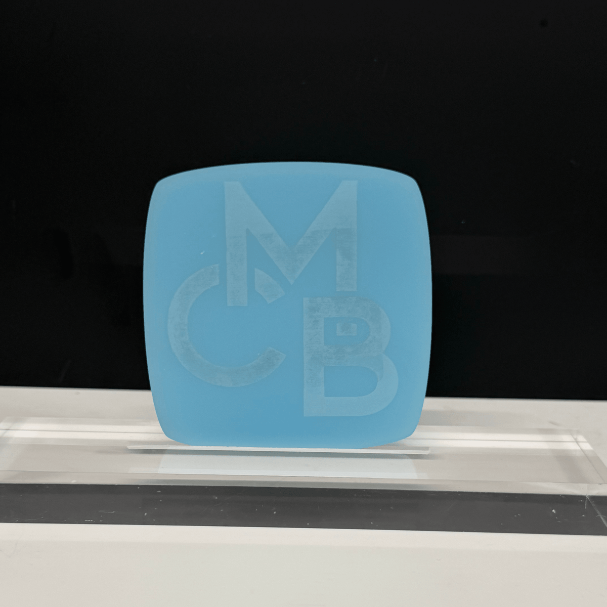 Frosted Light Cerulean Cast Acrylic | Frosted Acrylic Sheet | CMB Acrylic