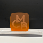 Frosted Orange Cast Acrylic | Frosted Acrylic Sheet | CMB Acrylic