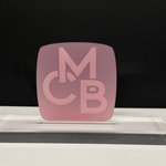 Frosted Pink Cast Acrylic | Frosted Acrylic Sheet | CMB Acrylic