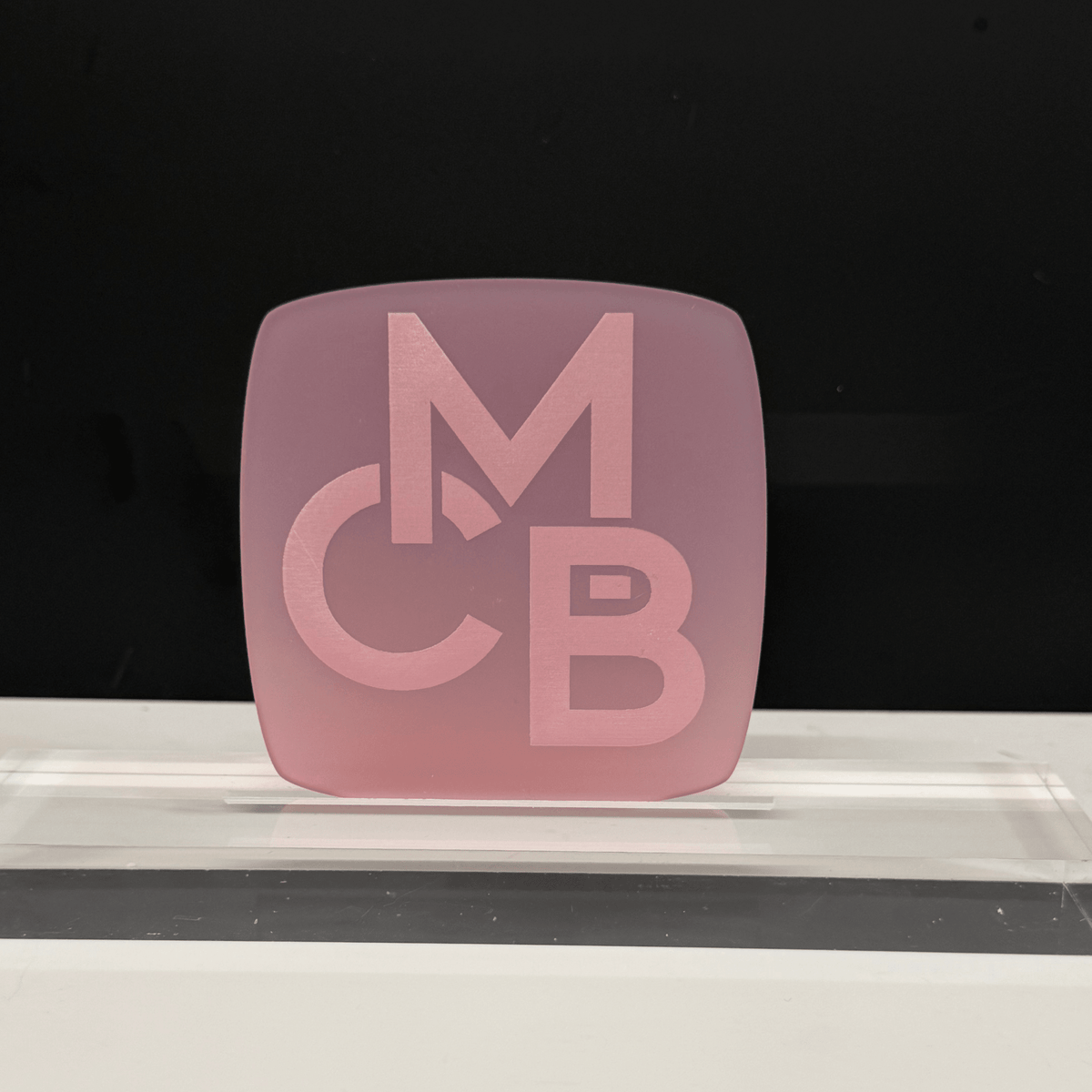 Frosted Pink Cast Acrylic | Frosted Acrylic Sheet | CMB Acrylic