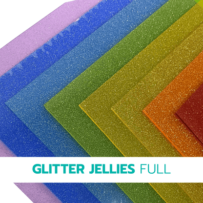 Glitter Jellies Cast Acrylic Sheets | 1/8" | 48" X 96" - Acrylic Sheets