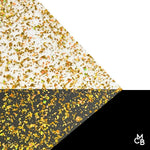 Gold Holographic Flake Glitter Cast Acrylic | Glitter Acrylic Sheet | CMB Acrylic