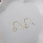 Gold Signature Large Loop Stainless Steel Ear Wires (5mm), 20 Pieces, Earring Hook 17 - 