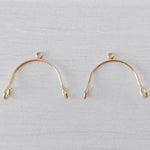 Gold Stainless Steel MINI Arches, 10 Pieces - 