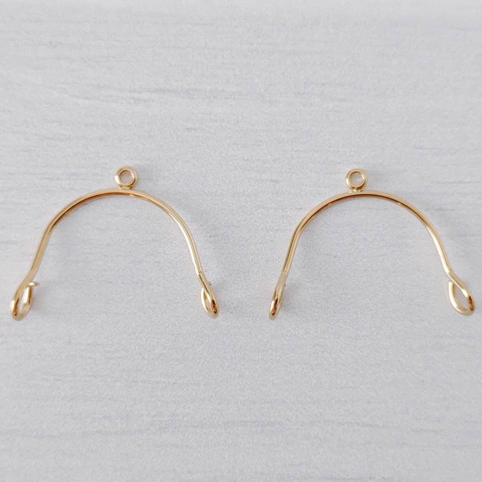 Gold Stainless Steel MINI Arches, 10 Pieces - 