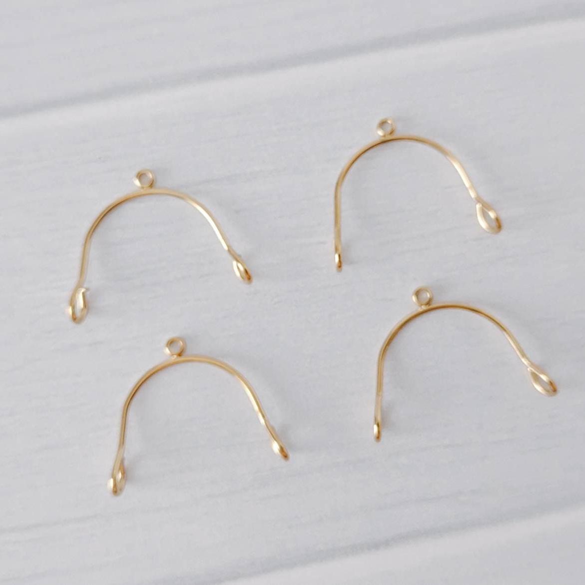 Gold Stainless Steel MINI Arches, 10 Pieces - 