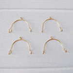 Gold Stainless Steel MINI Arches, 10 Pieces - 