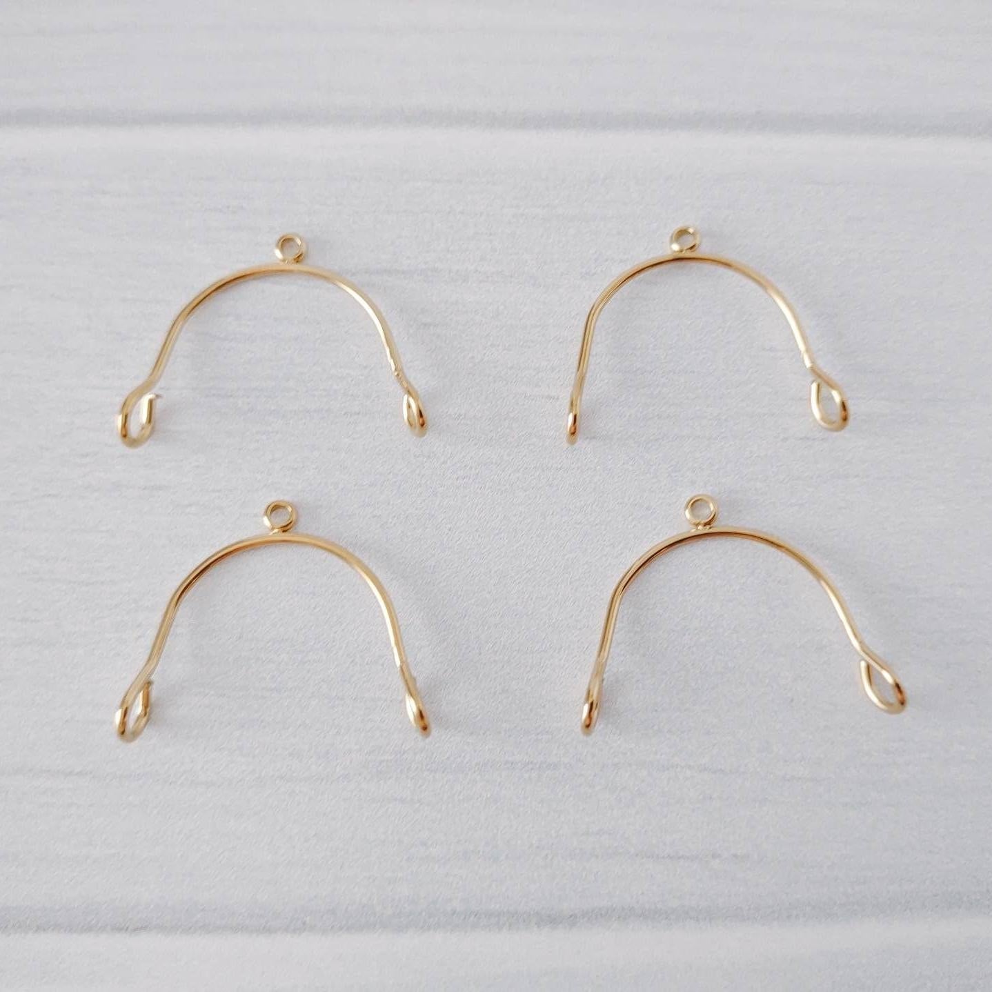 Gold Stainless Steel MINI Arches, 10 Pieces - 