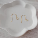 Gold Statement Large Loop Stainless Steel Ear Wires (6mm), 20 Pieces, Earring Hook 11 - 