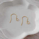 Gold Statement Large Loop Stainless Steel Ear Wires (6mm), 20 Pieces, Earring Hook 11 - 