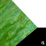 Grass Green Marbled Glitter Cast Acrylic | Marbled Acrylic Sheet | CMB Acrylic