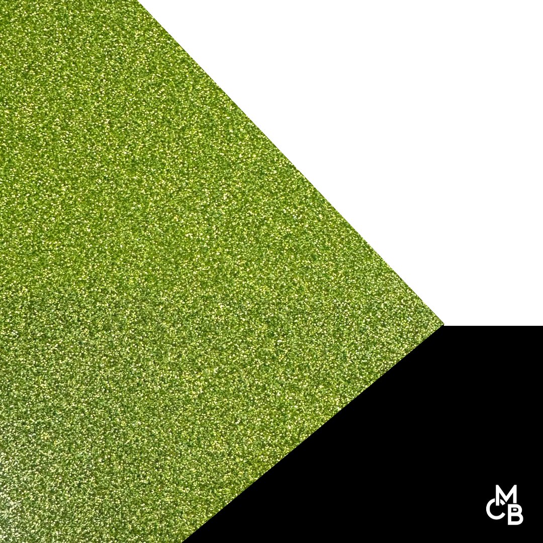 Green Apple Glitter Cast Acrylic | Glitter Acrylic Sheet | CMB Acrylic