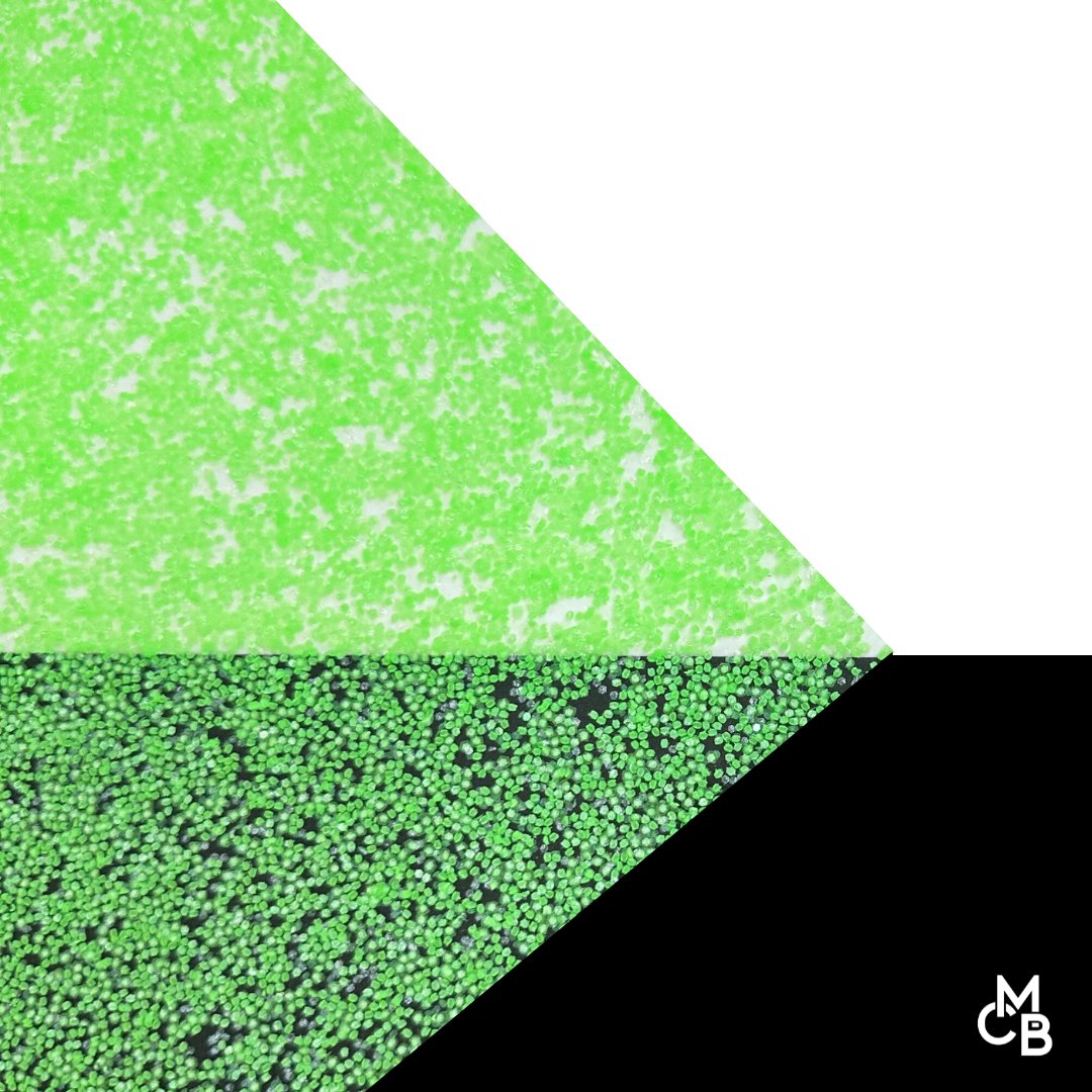 Green GlowGlitter Cast Acrylic | Glitter Acrylic Sheet | CMB Acrylic