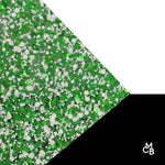 Green & White Glitter Dots Cast Acrylic | Glitter Acrylic Sheet | CMB Acrylic