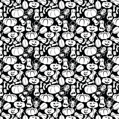 Halloween Clipart Pattern Acrylic Sheets - CMB Pattern Acrylic