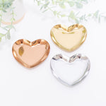 Heart Ring Dish (Gold, Silver, or Rose Gold), 1 Total, Metal Blank 55 - 