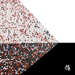 Heartbreaker- Red Heart Shaped Glitter Cast Acrylic | Glitter Acrylic Sheet | CMB Acrylic