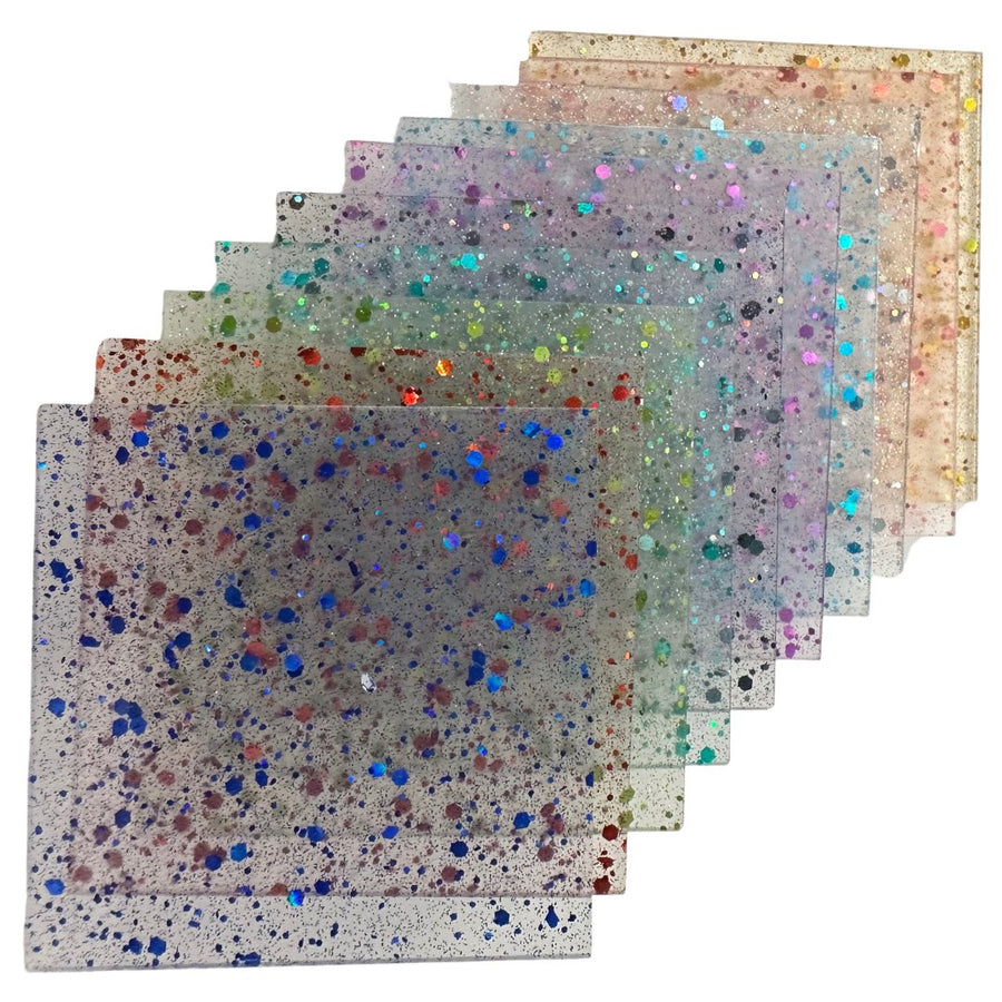 Hexy Glitter Acrylic Sheets Bundles - Acrylic Sheet Bundles