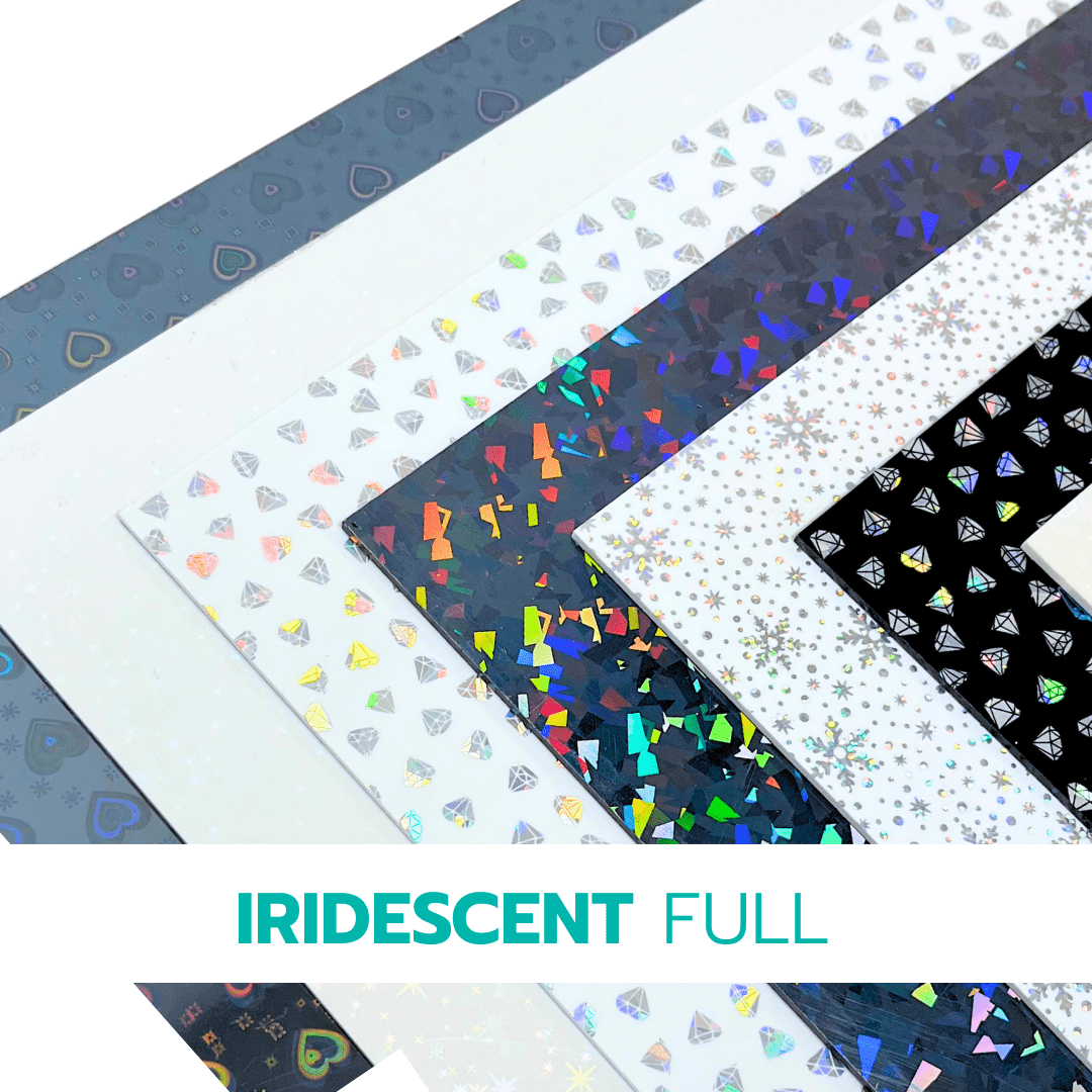 Iridescent Cast Acrylic Sheets | 1/16" | 48" X 96" - Acrylic Sheets