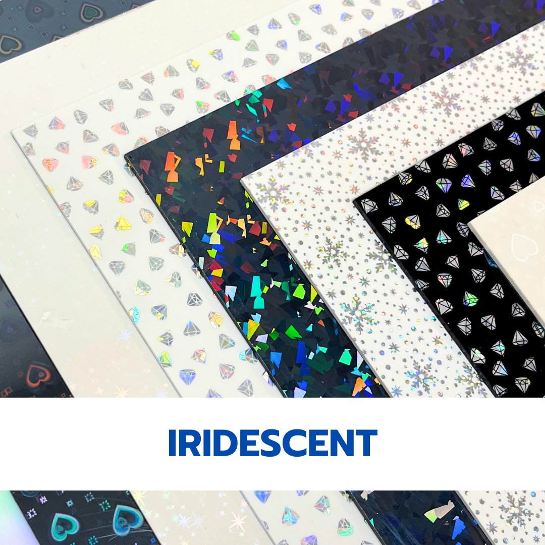 Iridescent Cast Acrylic Sheets | 1/8" | 48" X 96" - 