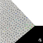 Iridescent Diamonds on White Acrylic | Iridescent Acrylic Sheet | CMB Acrylic