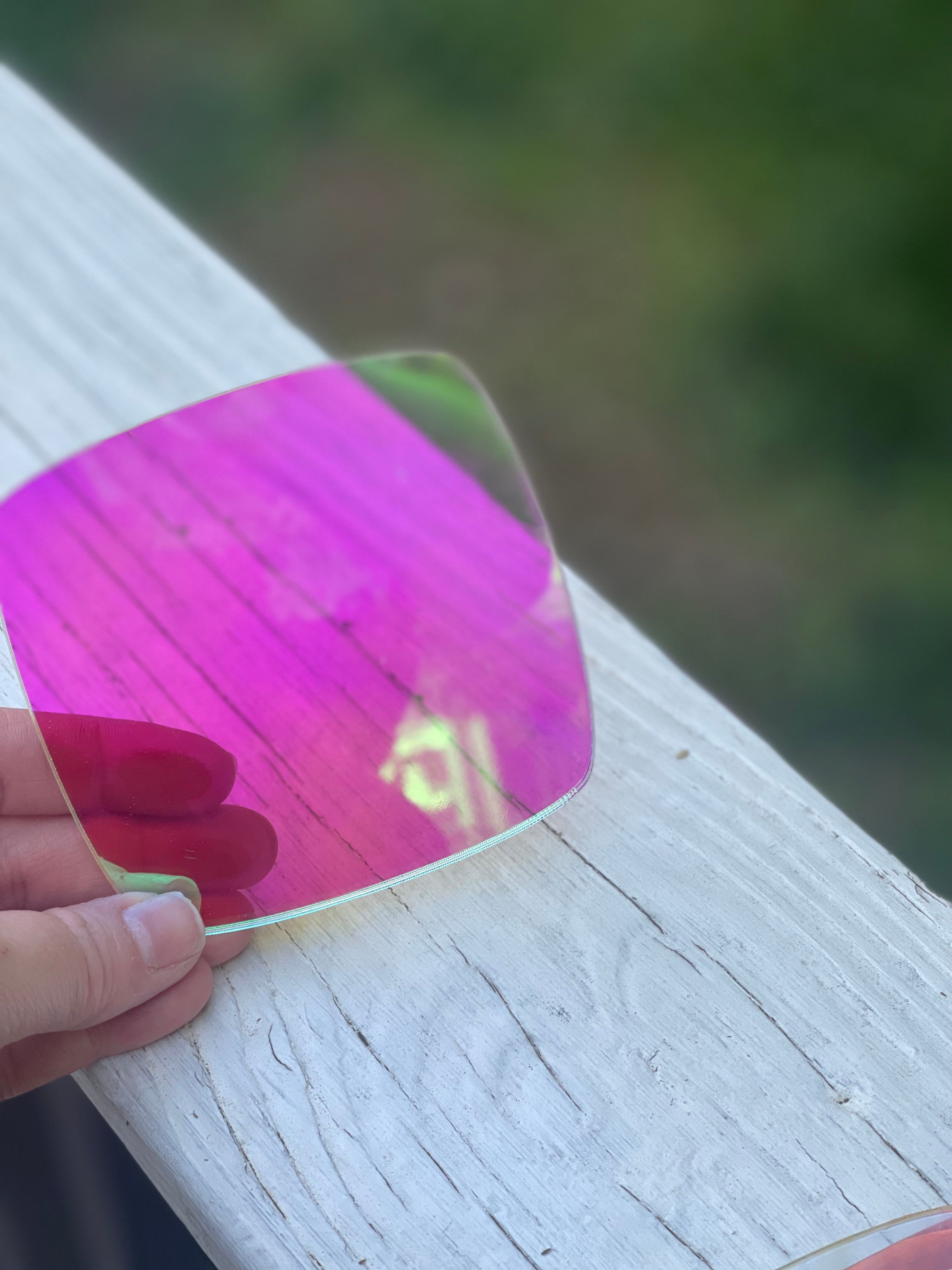 Iridescent Pink Acrylic | Iridescent Acrylic Sheet | CMB Acrylic
