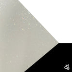 Iridescent Stars on White Acrylic | Iridescent Acrylic Sheet | CMB Acrylic
