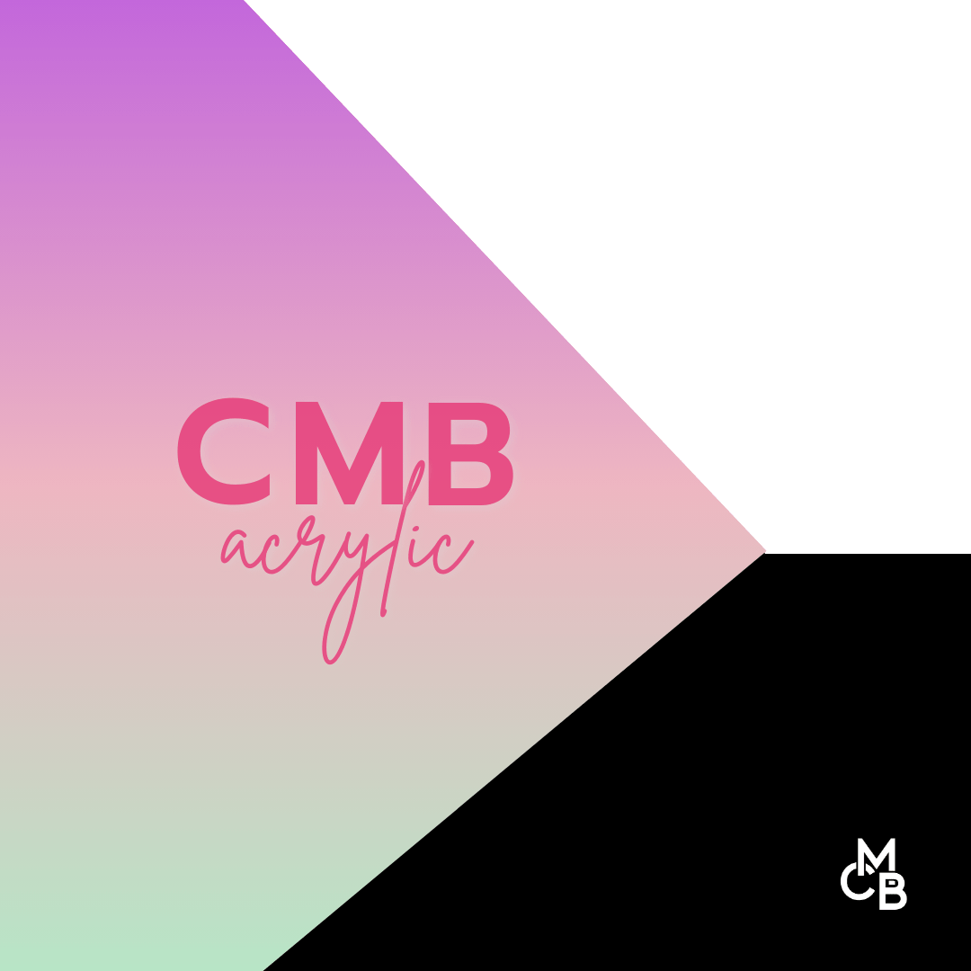 Iridescent Sunset Series Engraves Pink Two Tone Acrylic | Iridescent Acrylic Sheet | CMB Acrylic
