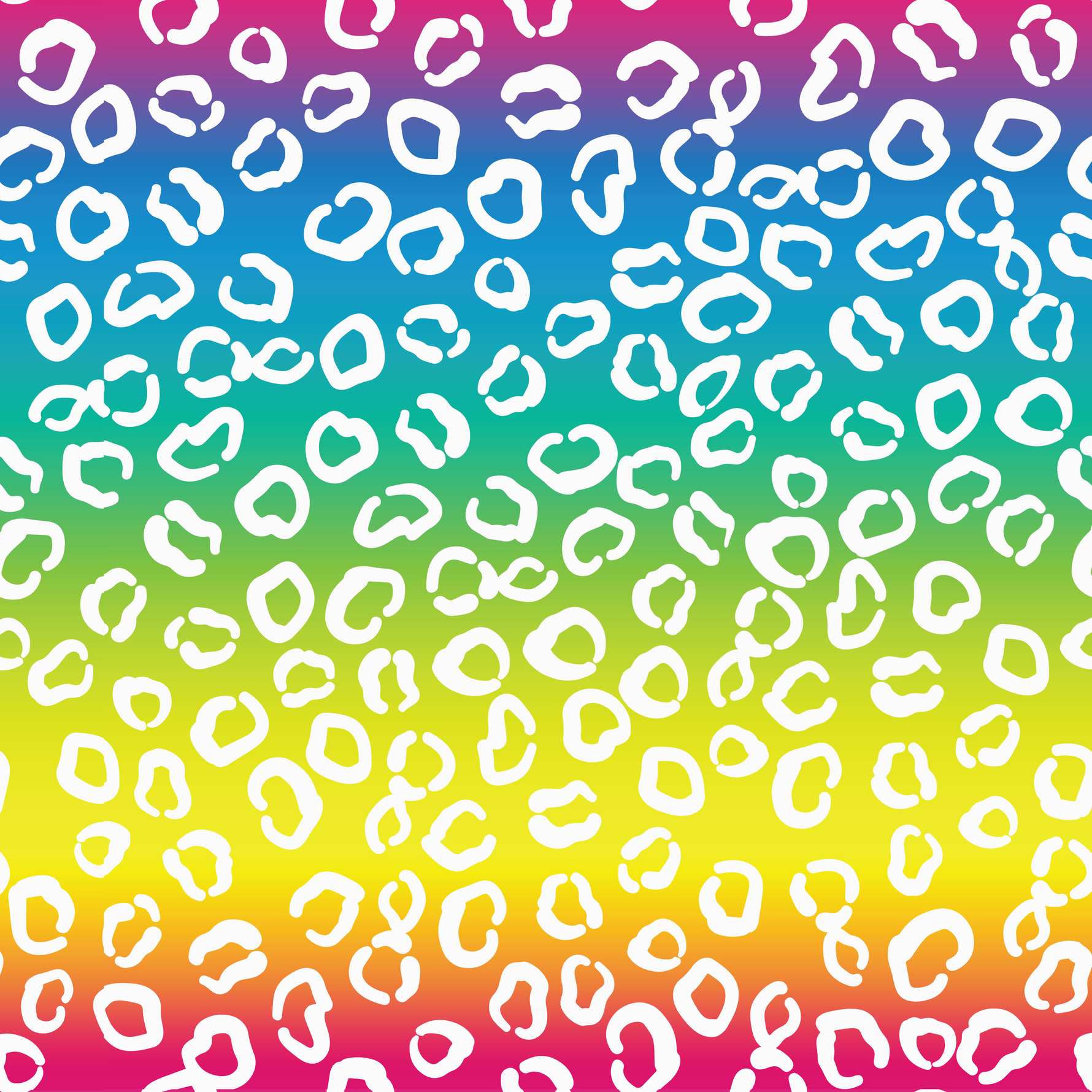 P1426 | Iridescent Rainbow Leopard Pattern Acrylic Sheets