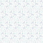 Itty Bitty Floral Blues & Greens Pattern Acrylic Sheets - CMB Pattern Acrylic
